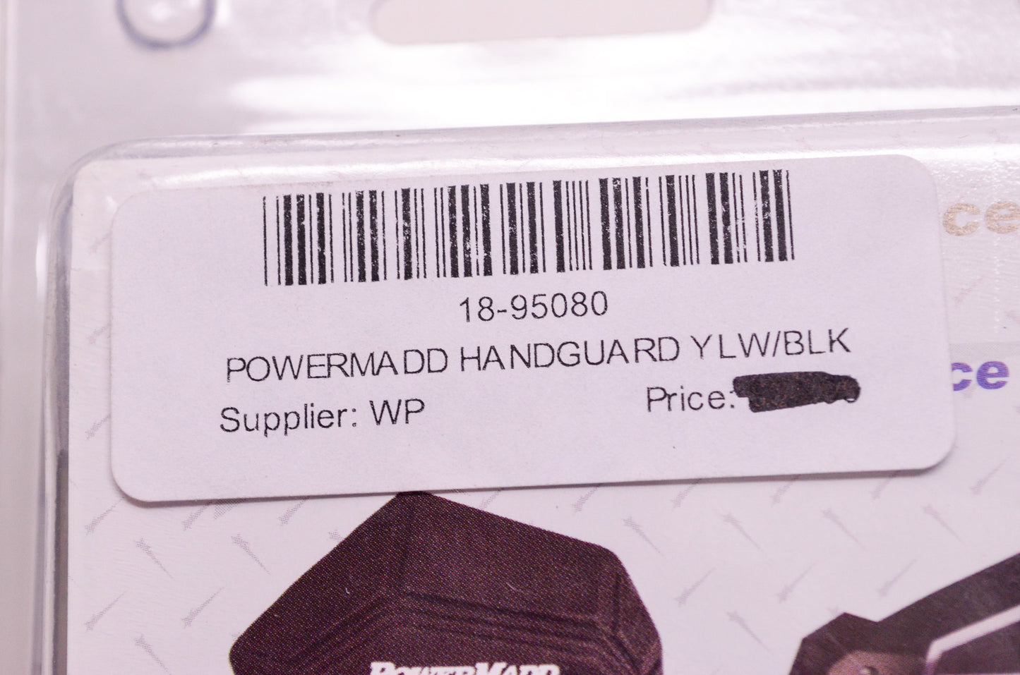 New PowerMadd Yellow Black Star Series Handguard System Qty 2 NOS