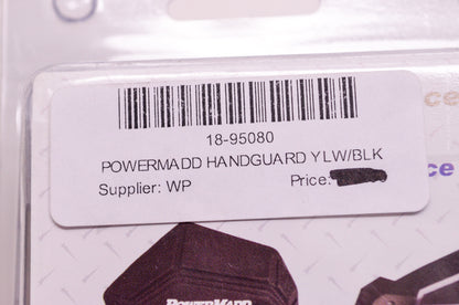 New PowerMadd Yellow Black Star Series Handguard System Qty 2 NOS