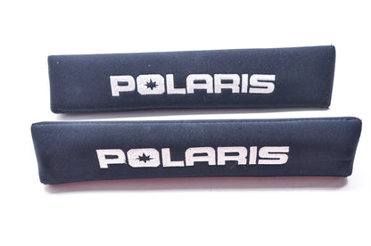 New OEM Polaris Black Neoprene Seat Belt Pad Qty 2 NOS