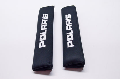 New OEM Polaris Black Neoprene Seat Belt Pad Qty 2 NOS