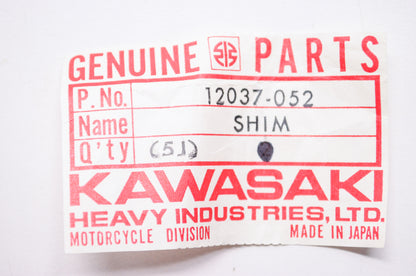 OEM Kawasaki 12037-052 Shim 2.25T NOS