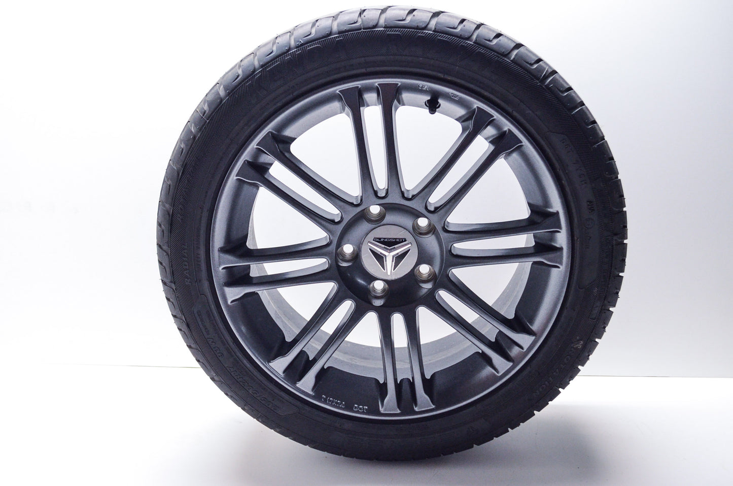 OEM Polaris 1521783, 1521784 Slingshot Take Off Wheel Kit 17x7.0 18x9.5 w/ Mount