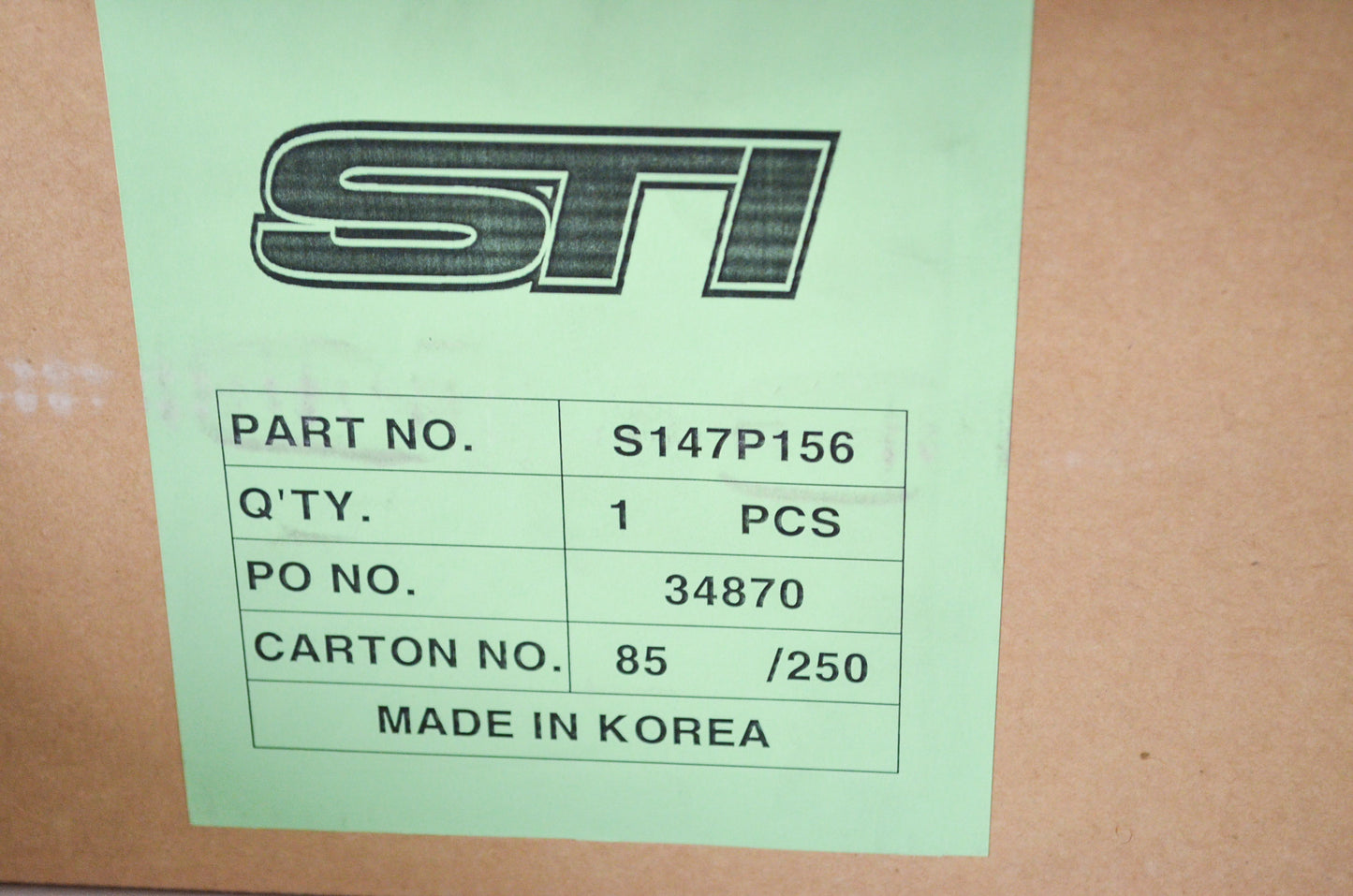 New STI Pro Lite Polished ATV UTV Wheel 14x7 4/156 4+3 NOS