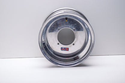 New DWT Douglas Polished 6061 Alloy .190 ATV UTV Wheel 12x8 4/136 3+5 NOS