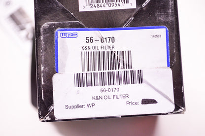 New K&N Black Oil Filter NOS