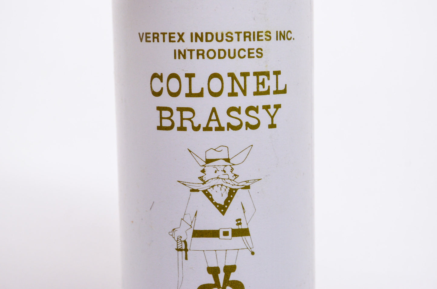 New Vertex Industries Colonel Brassy Multipurpose Metal Cleaner & Polish 16 oz N