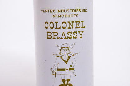 New Vertex Industries Colonel Brassy Multipurpose Metal Cleaner & Polish 16 oz N