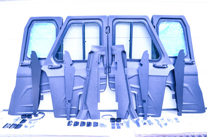 New OEM Polaris F&R L&R Poly Door Kit Crew Mid Size Ranger NOS