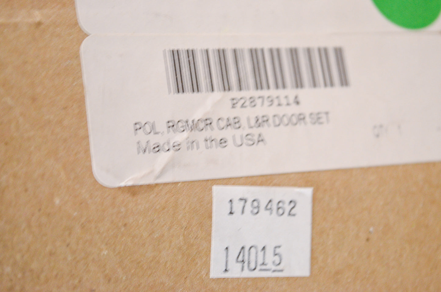 New OEM Polaris F&R L&R Poly Door Kit Crew Mid Size Ranger NOS