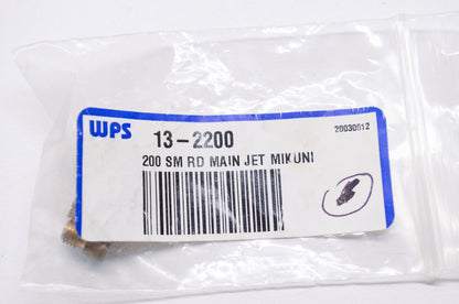 New Aftermarket Main Jet Small Round #200 Mikuni NOS