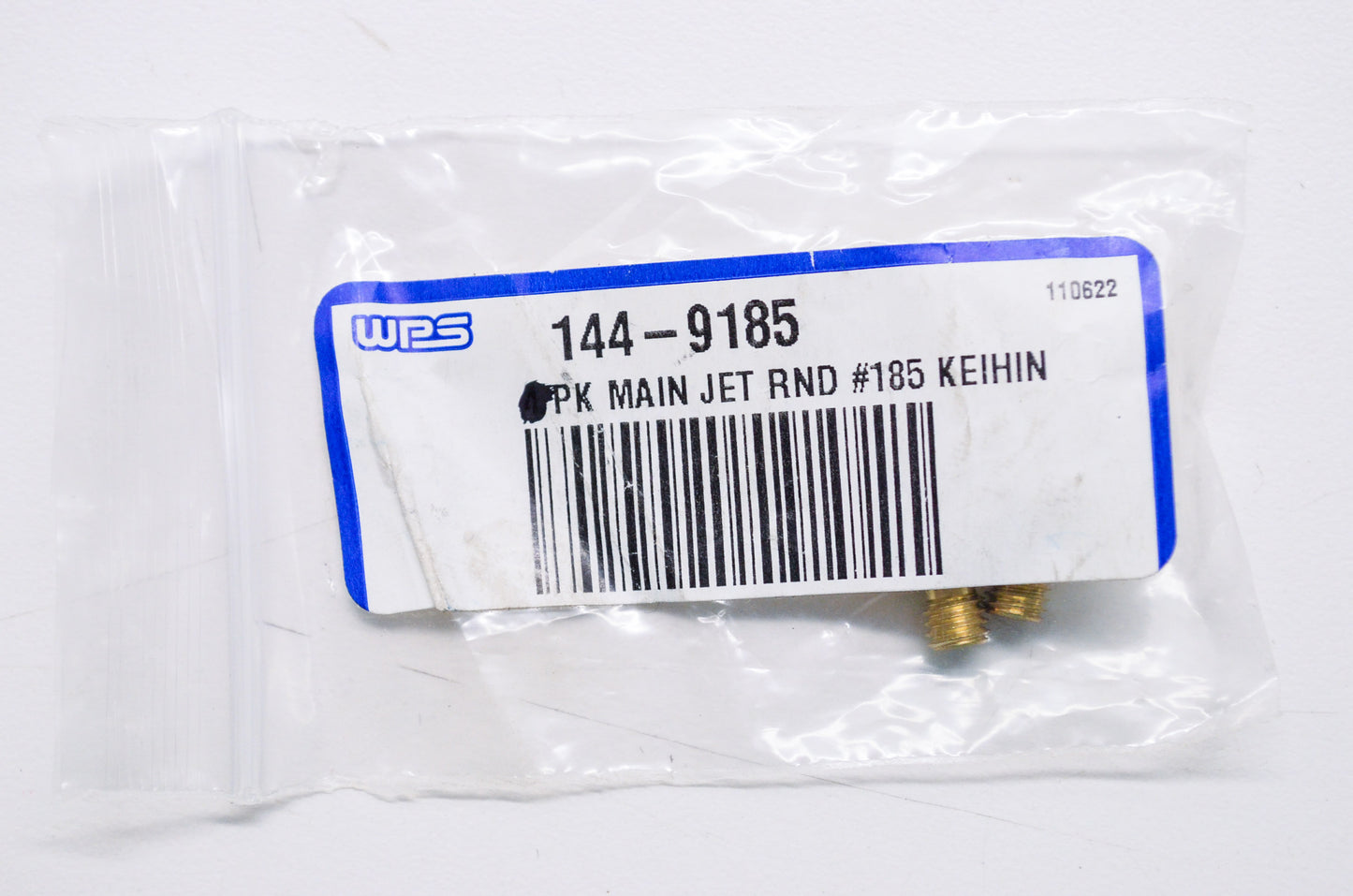 New Aftermarket Main Jet Round #185 Mikuni NOS