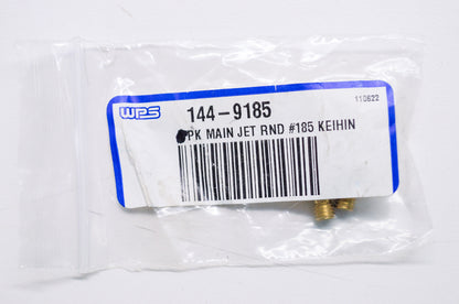 New Aftermarket Main Jet Round #185 Mikuni NOS