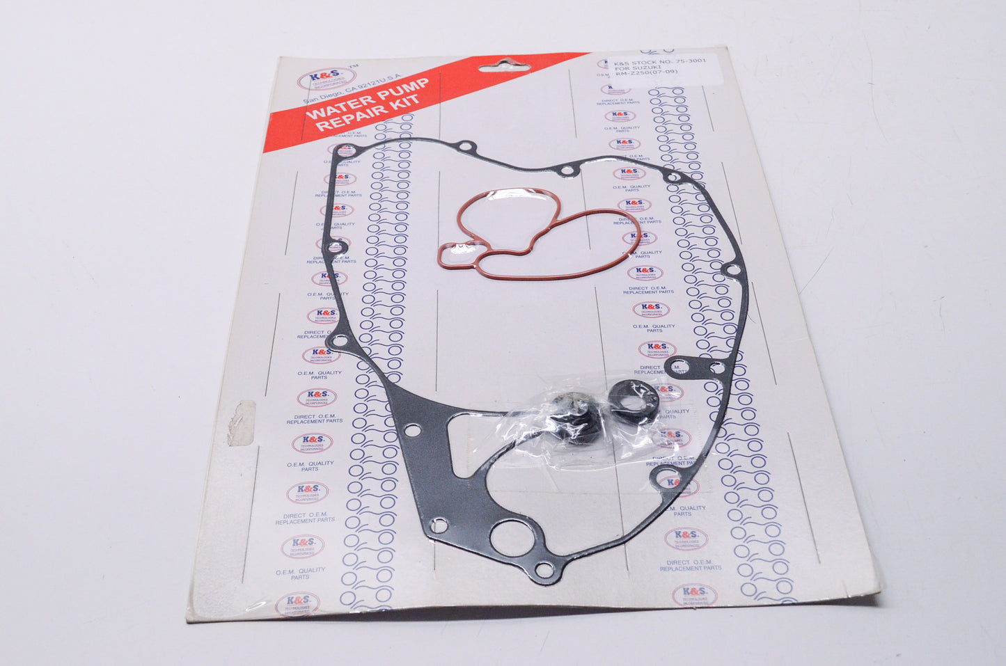 New K&S Water Pump Repair Kit Suzuki NOS
