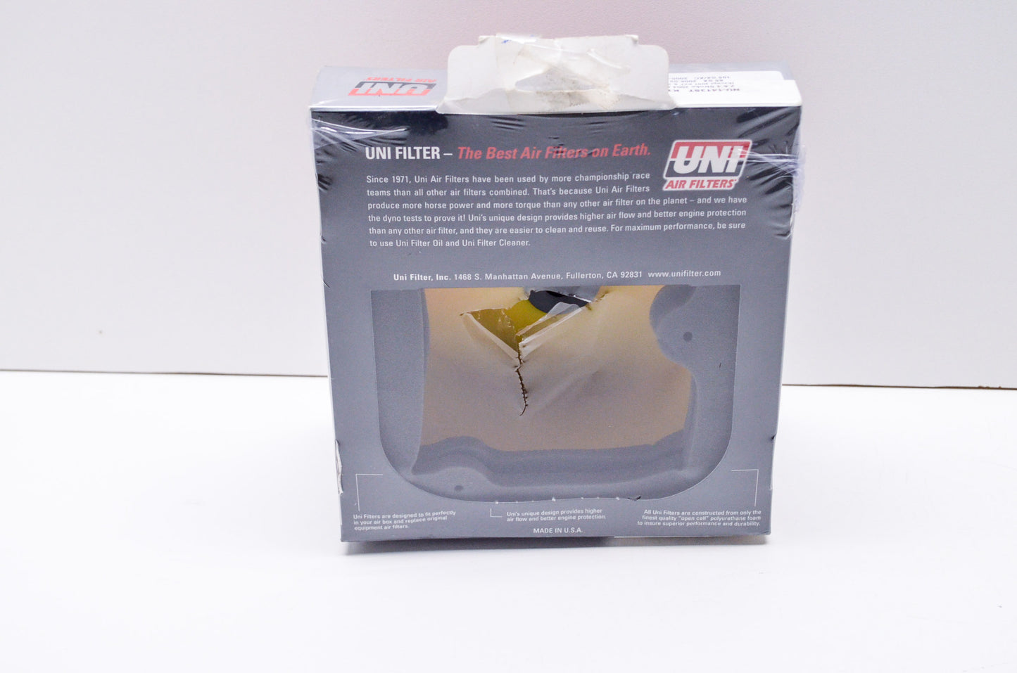 New Uni Air FIlters Dirt Air Filter KTM 2 & 4 Stroke NOS