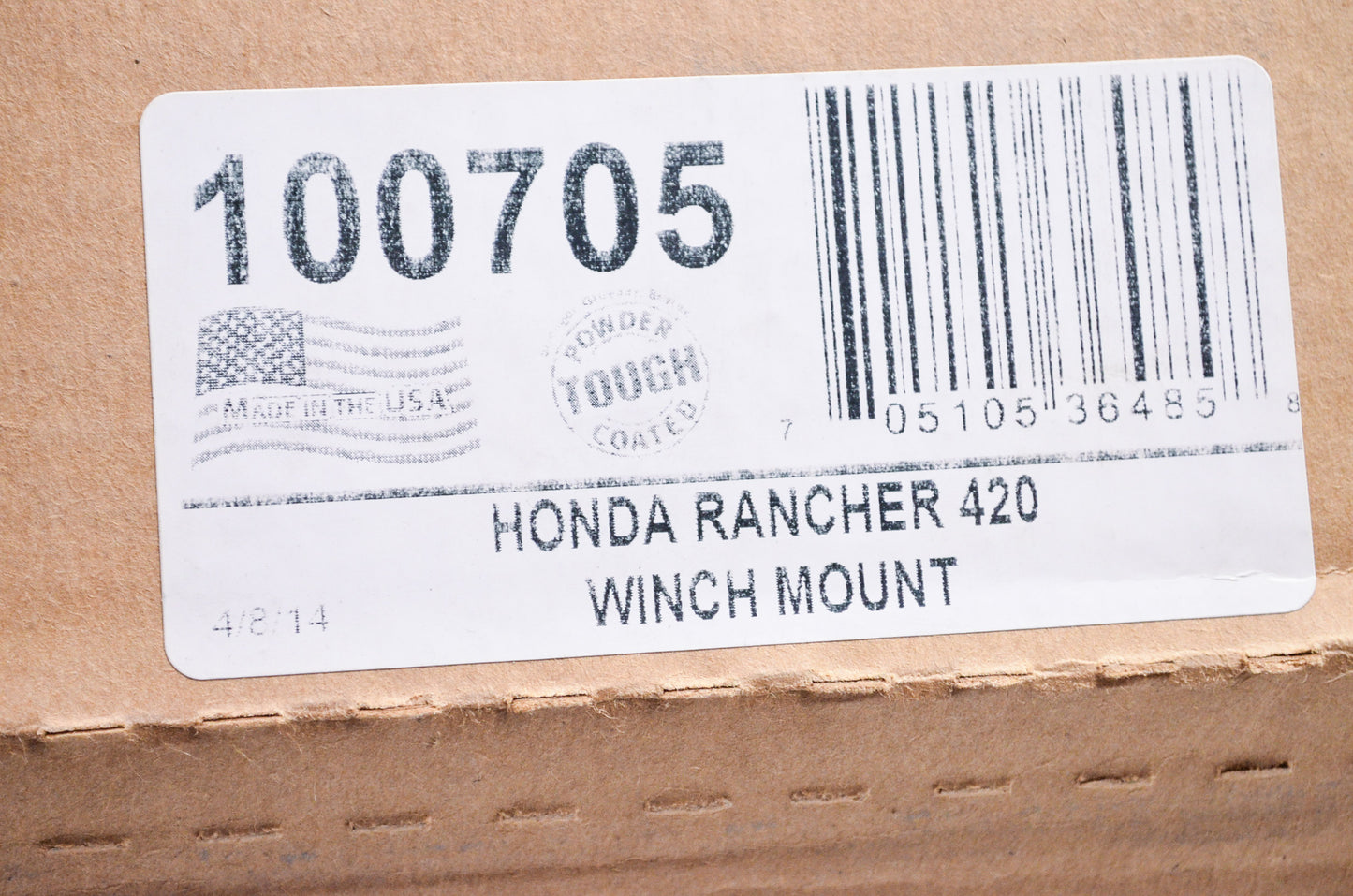 New KFI Products Winch Mount Kit Honda Rancher 420 NOS
