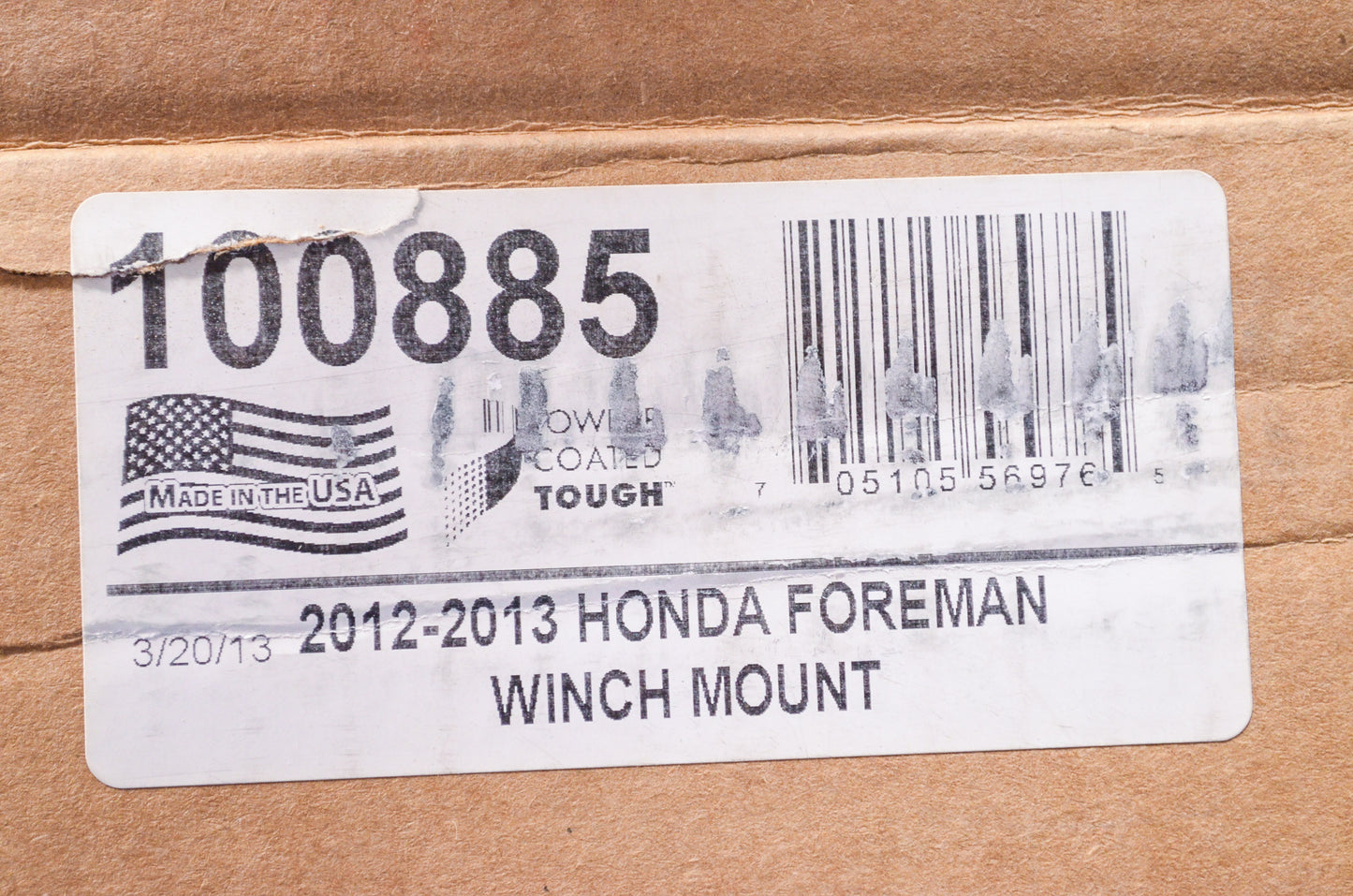 New KFI Products Winch Mount Kit Honda Foreman NOS