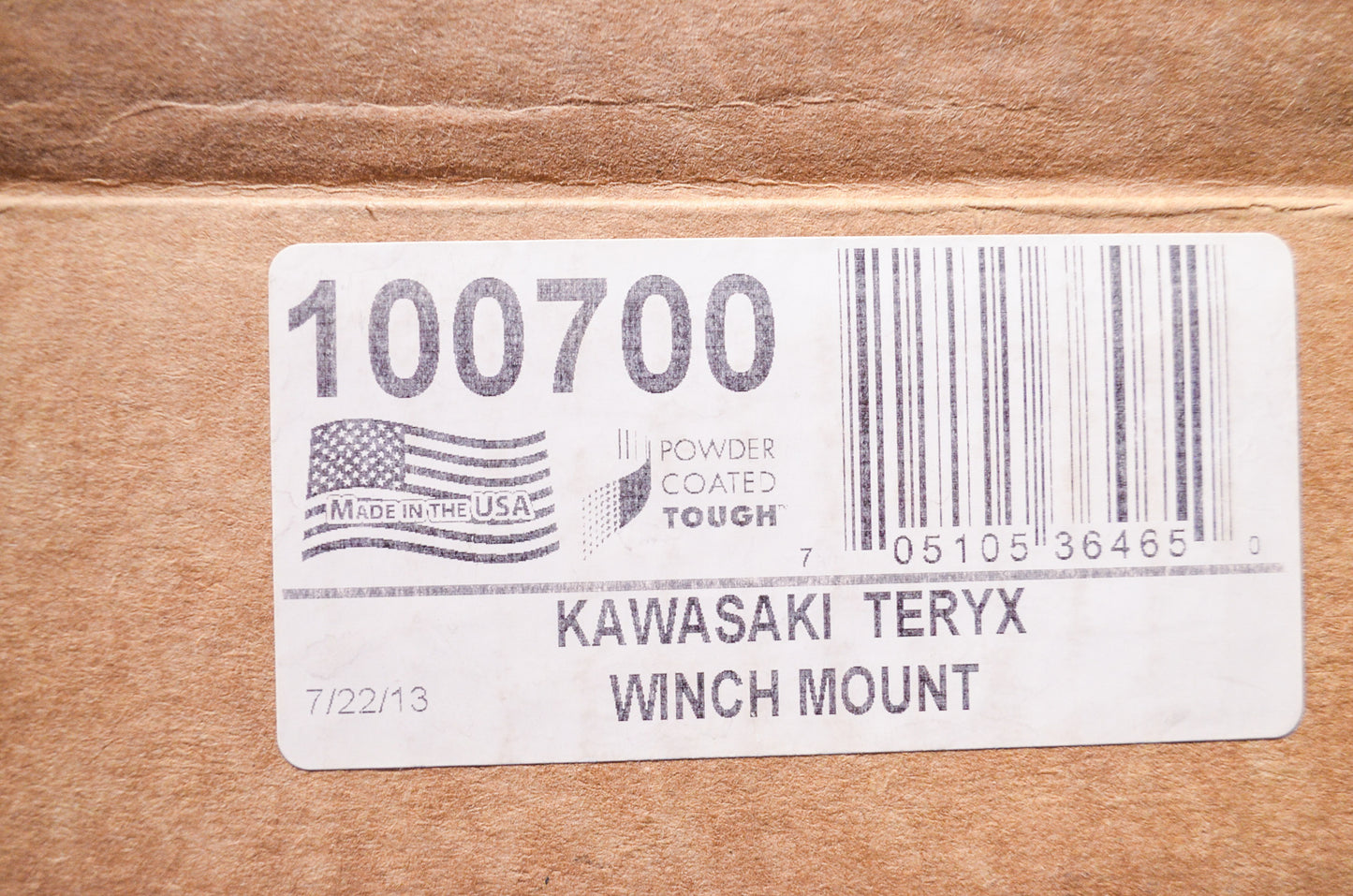 New KFI Products Winch Mount Kit Kawasaki Teryx NOS