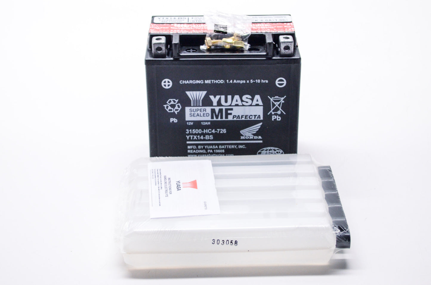 OEM Honda 31500-HC4-726AH Battery NOS