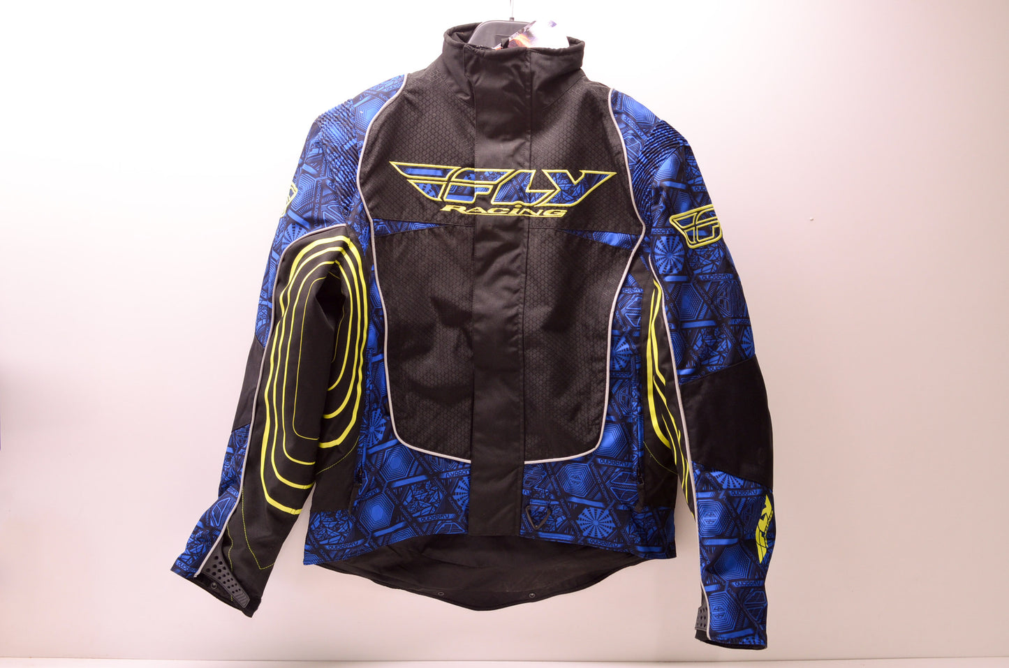 Fly Racing 470-2161L Snowcross Jacket Blue/Black/Yellow Lg Large NOS