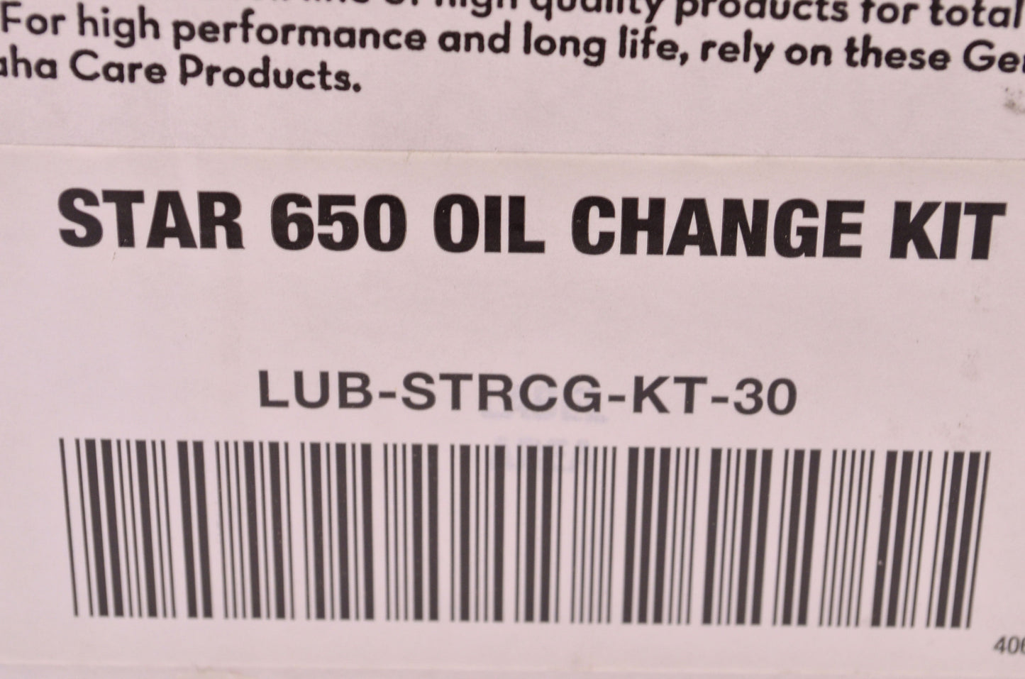 New OEM Yamaha Oil Change Kit NOS