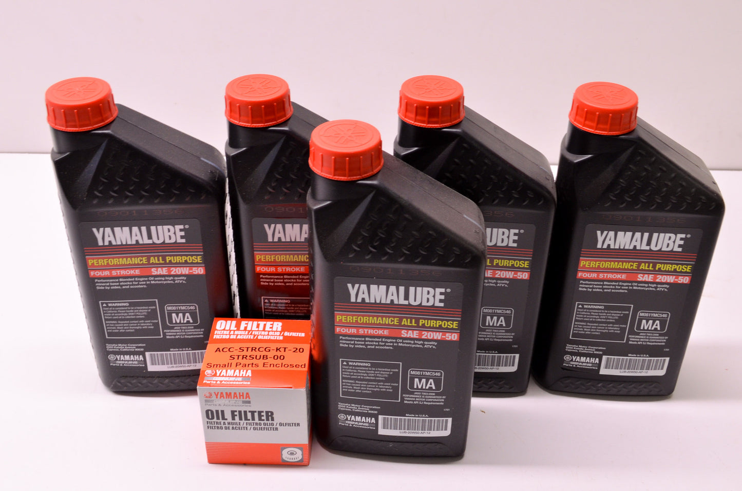 OEM Yamaha LUB-STRCG-KT-20 Oil Change Kit NOS