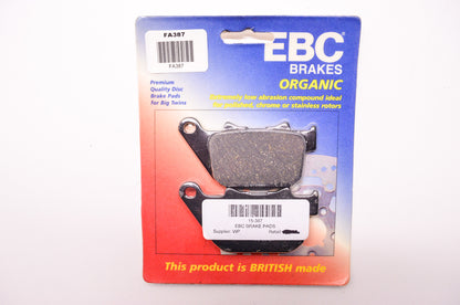 EBC FA387 Fa387 Organic Disc Brake Pads For Big Twins Qty 2 NOS