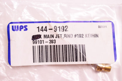 New Aftermarket Main Jet Round #192 Keihin NOS