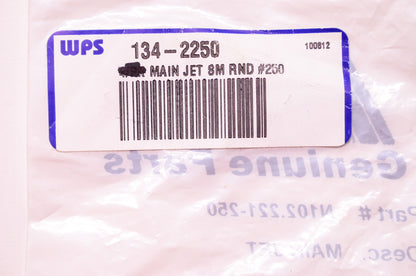 New Mikuni Main Jet Small Round #250 NOS