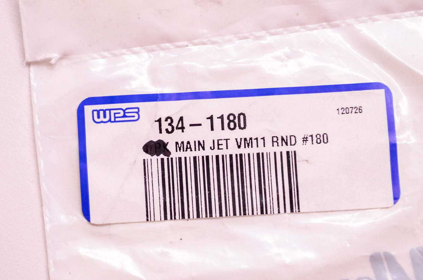 New Mikuni Main Jet Round #180 NOS