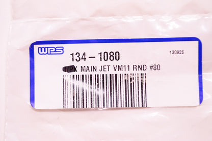 New Mikuni Main Jet Round #80 NOS