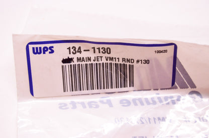 New Mikuni Main Jet Round #130 NOS