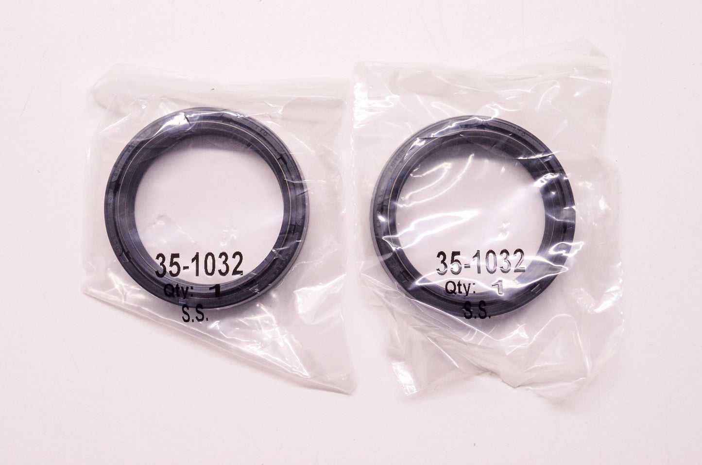 New All Balls Fork Seal Kit Honda Kawasaki Black Qty 2 NOS