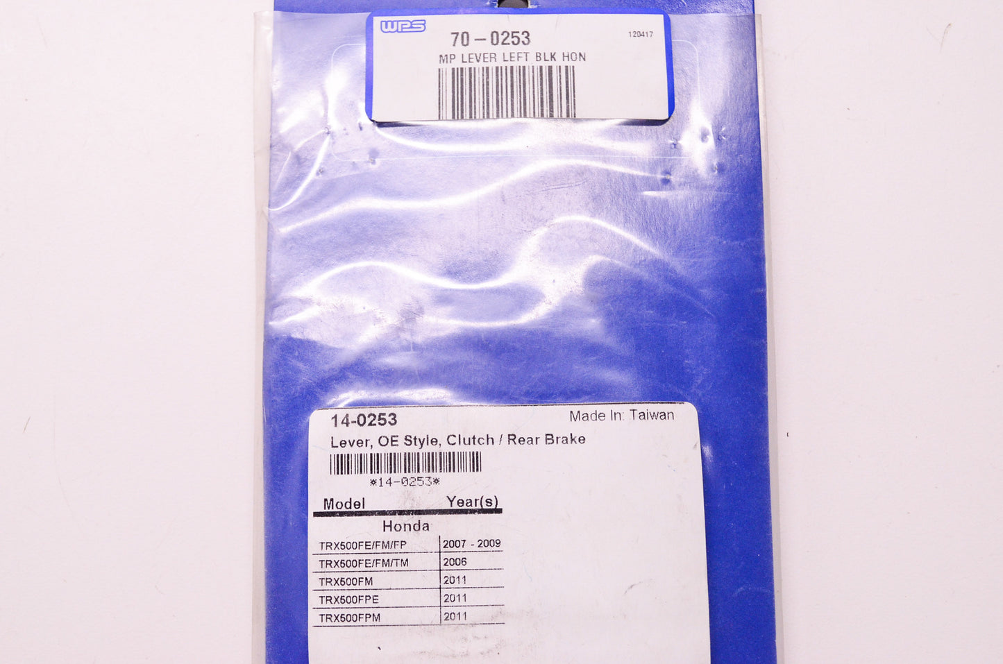 New Motion Pro Clutch Rear Brake Lever Honda NOS