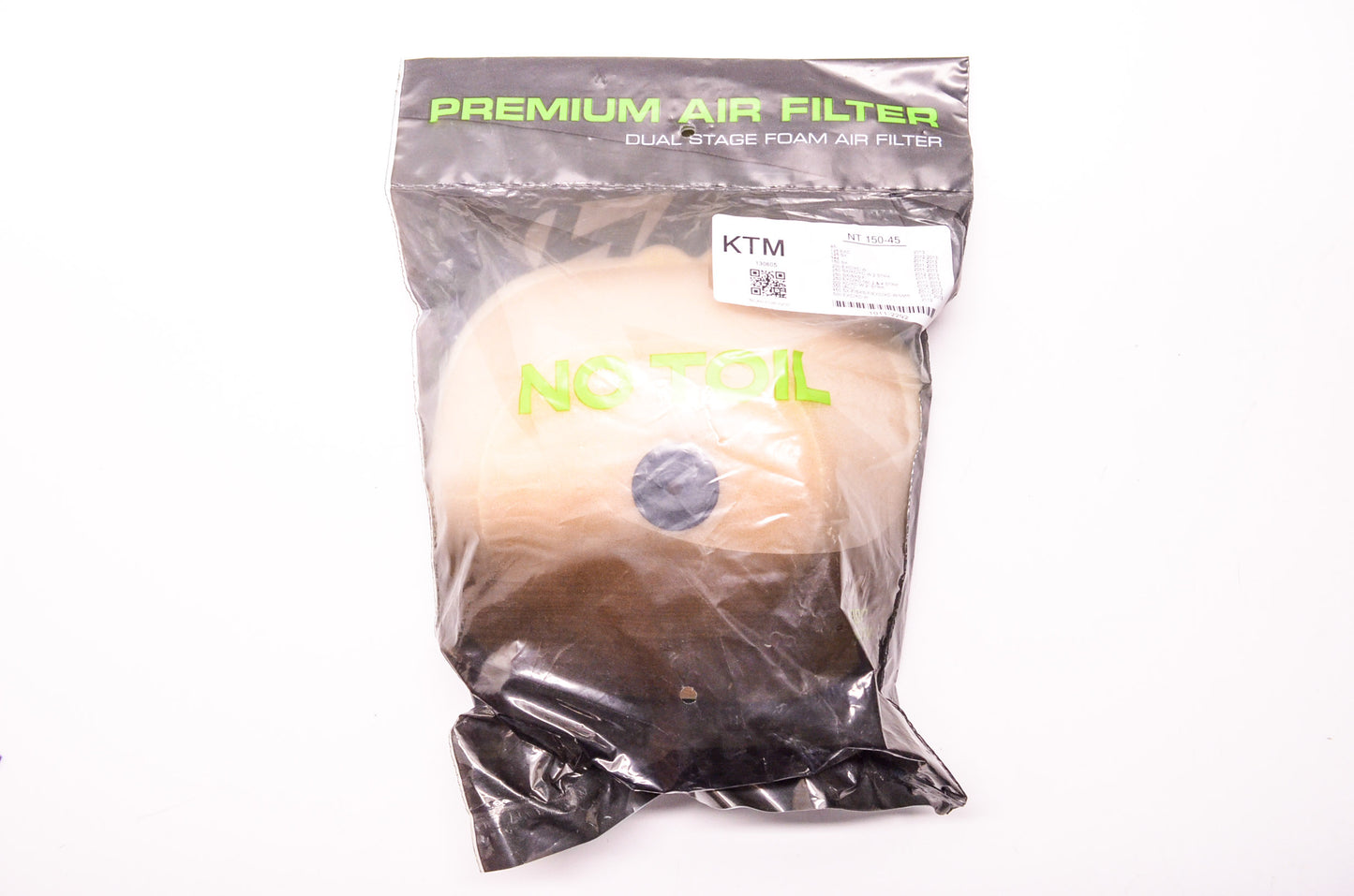 No Toil 90-15045, NT150-45, 1011-2292 Premium Air Filter KTM NOS