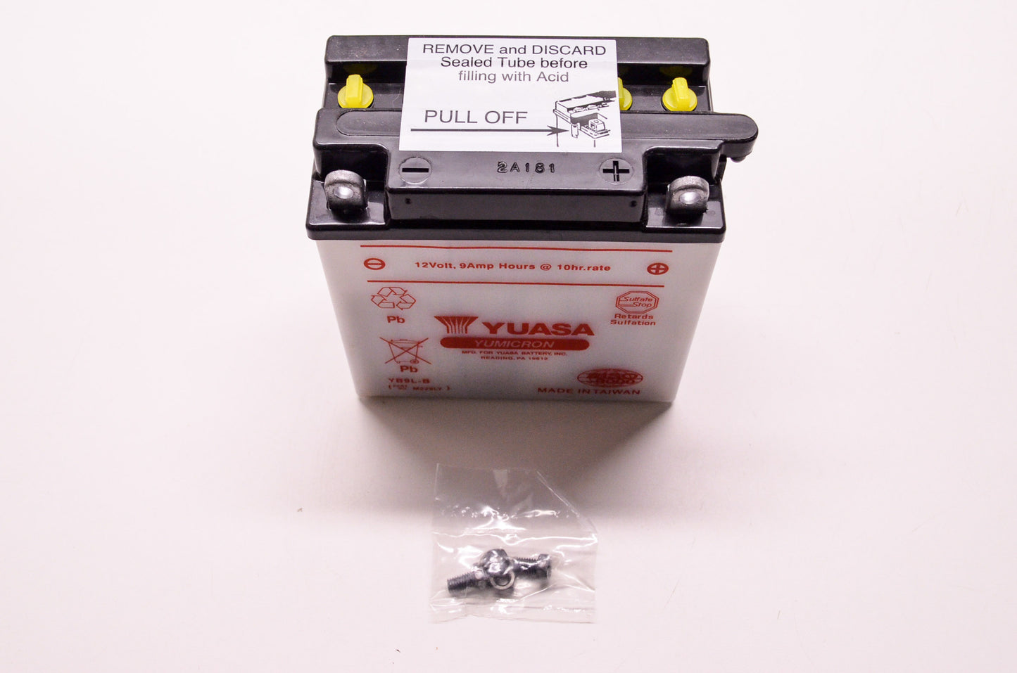 New Yuasa Powersports & Specialty Battery Kit NOS