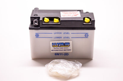 New WPS Motorcycle Battery Kit w/o Acid NOS