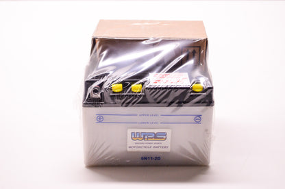 New WPS Motorcycle Battery Kit w/ Acid NOS