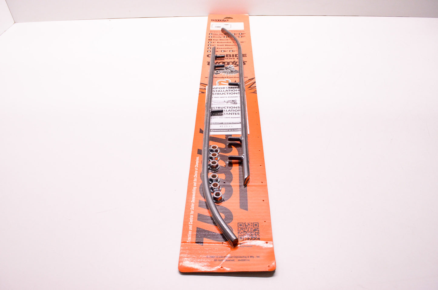 Woody's 16-72246, HSD-6175-1 Top-Stock Hardweld Hard Surface Wear Bar Kit NOS