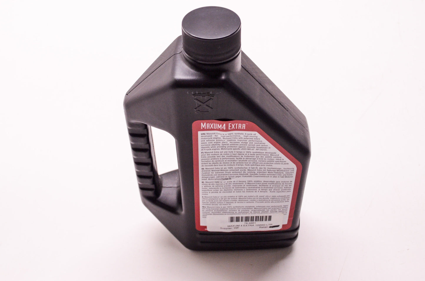 Maxima Racing Oils 78-9861 4 Cycle Oil 10W40 1L 33.8OZ NOS
