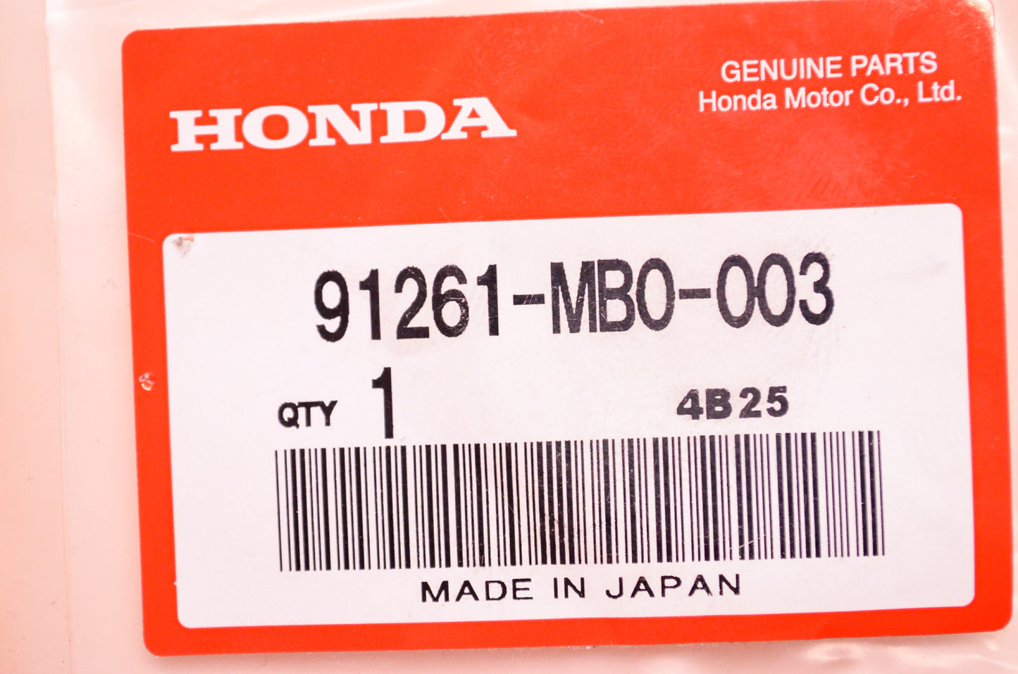 OEM Honda 91261-MB0-003 Oil Seal 34X50X7 NOS