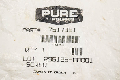 OEM Polaris 7517961 M10x55 Hex Head Screw NOS