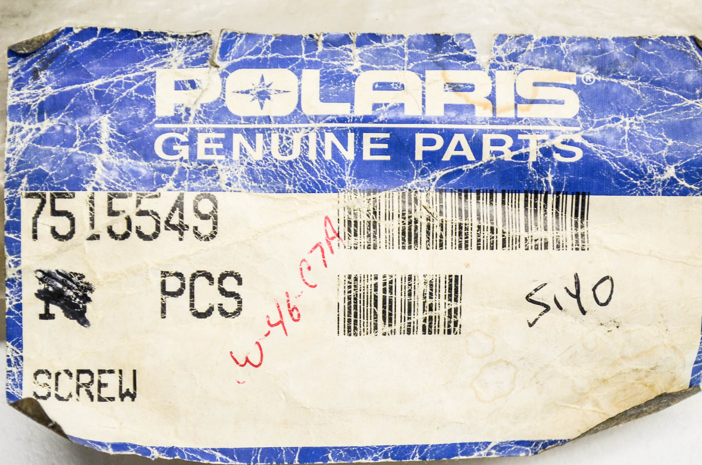 OEM Polaris 7515549 Screw NOS