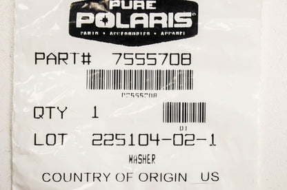 OEM Polaris 7555708 Washer NOS