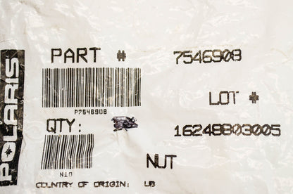 OEM Polaris 7546908 Nut NOS