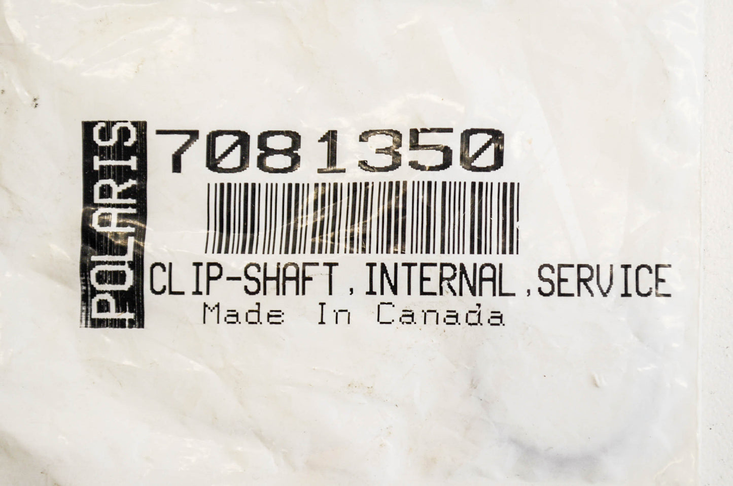 OEM Polaris 7081350 Service Internal Shaft Clip NOS