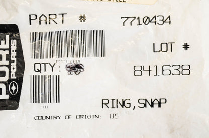 OEM Polaris 7710434 Snap Ring Qty 4 NOS
