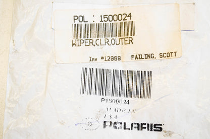 New OEM Polaris 1500024 Wiper Seal NOS