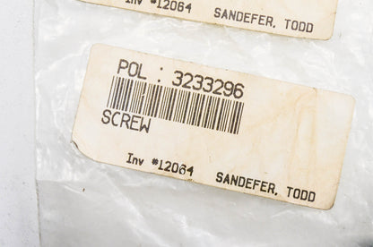 OEM Polaris 3233296 Screw Qty 2 NOS