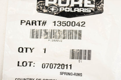 OEM Polaris 1350042 Spring Ring NOS