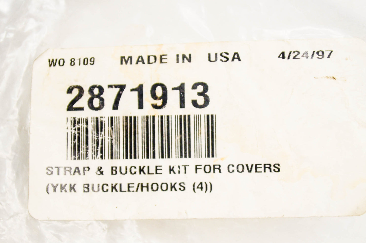 New OEM Polaris Strap and Buckle Cover Kit NOS